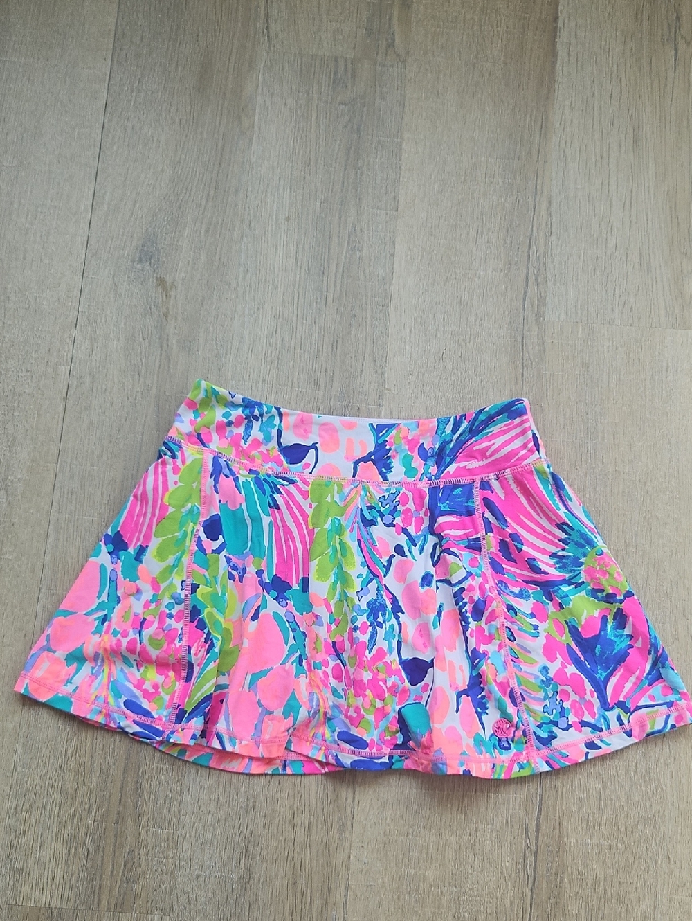 Lilly Pulitzer Pink Multi Floral Print Skort